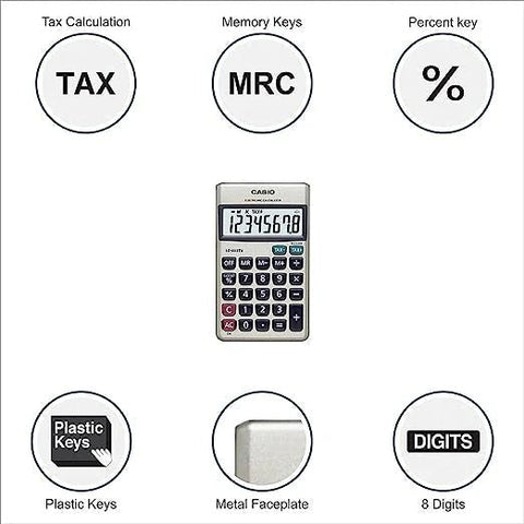 Casio Calculator LC-403TV Electronic Calculator Casio