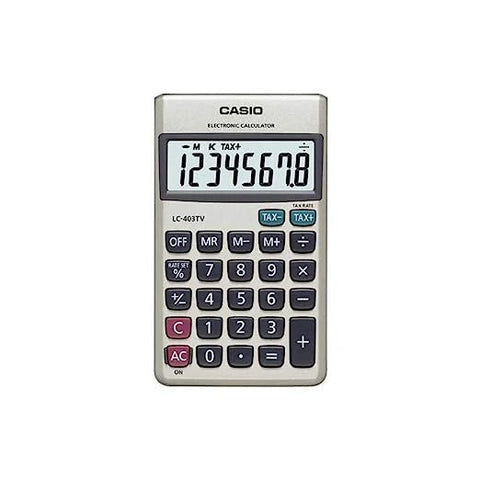 Casio Calculator LC-403TV Electronic Calculator Casio