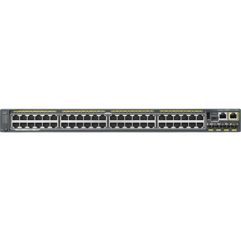 Catalyst 2960S-48LPS Layer 2 - Gigabit Ethernet Switch - 48 x 10/100/1000 PoE Ports - 370W - 4 x SFP - LAN Base - Managed Cisco