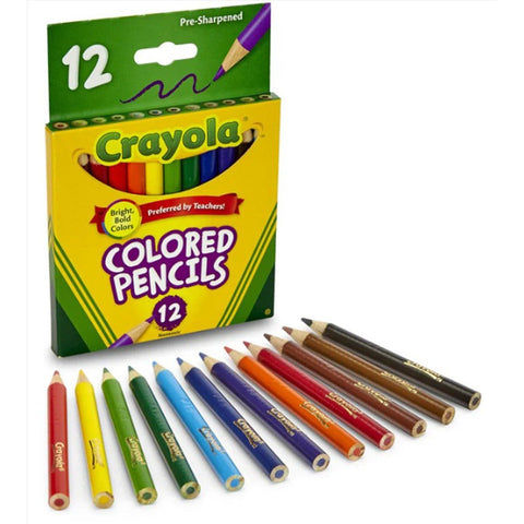 Crayola Colored Pencils 12 Colors ColorWaves