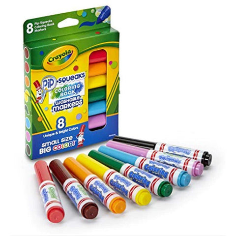 Crayola Pip-Squeaks Washable Markers 8 Colors ColorWaves