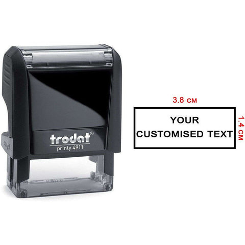 Customized Stamp (3.8 Cm X 1.4 Cm) ColorWaves