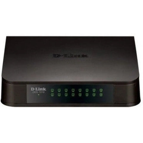 D-Link 16-Port 10/100 Fast Ethernet Unmanaged Desktop Switch - Des-1016A D-Link