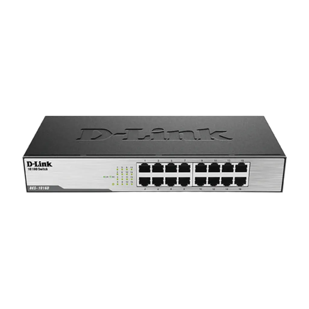 D-Link 16-Port Gigabit Unmanaged Desktop/Rackmount Switch Dgs-1016D D-Link
