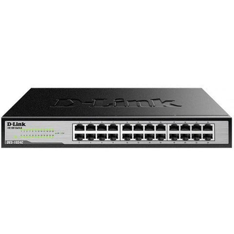 D-Link 24-Port 10/100 Mbps Unmanaged Switch (Des-1024D) D-Link