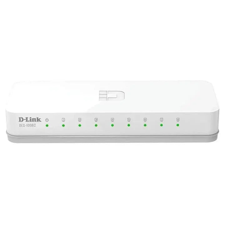 D-Link 8-Port 10/100 Unmanaged Switch DES-1008C D-Link