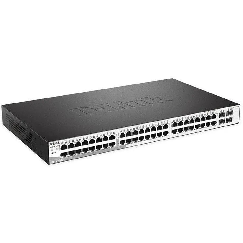 D-Link Dgs-1210-52 - 48-Ports / 4X Combo Sfp / Gigabit / Managed / Desktop / Rack (1U) D-Link