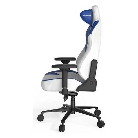 DXRacer Craft Pro Classic Gaming Chair - White/Blue ColorWaves