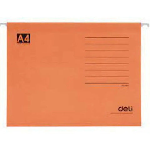 Deli Hanging Folder A4 Orange Color ColorWaves
