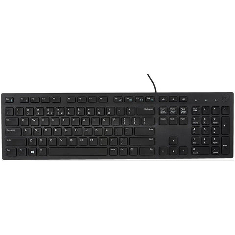 Dell Kb216 Multimedia Keyboard - Wired / Usb / Arabic / Black - Keyboard Dell