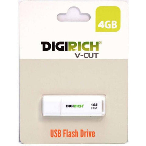 Digirich V-Cut Usb Flash Drive 4Gb ColorWaves