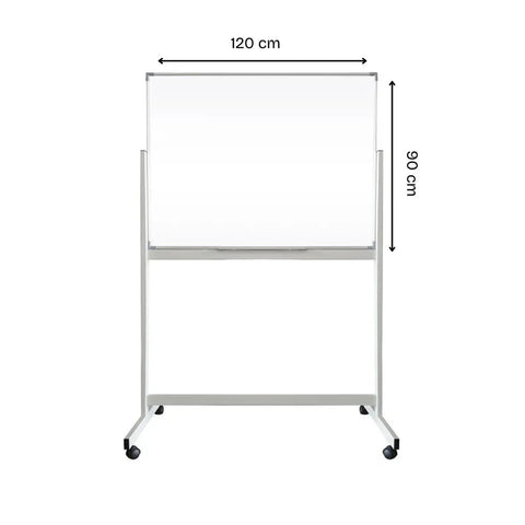 Double Sided Magnetic White Boards With Stand - 90x120cm (without installation) ColorWaves