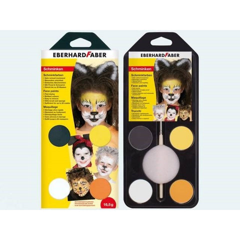 EBERHARD FABER Face paints set of 4 - Animals ColorWaves