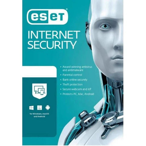 ESET NOD32 Internet Security - 2 Device / 1 Year ColorWaves