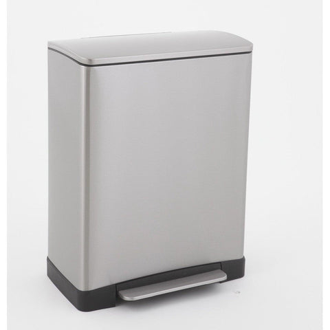 Eko Stainless Rectangular Dustbin 20 Liter - EK9268MT-20L ColorWaves