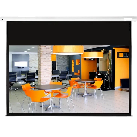 Electric Projector Screen 244cm - 96" X 96" ColorWaves