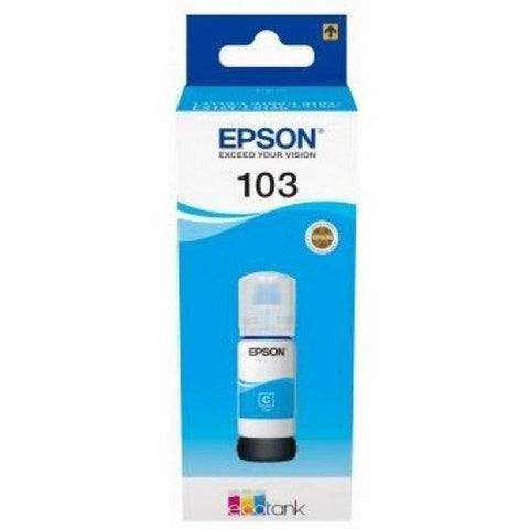 Epson 103 Ecotank Ink Bottle C13T00S24A - Cyan Epson