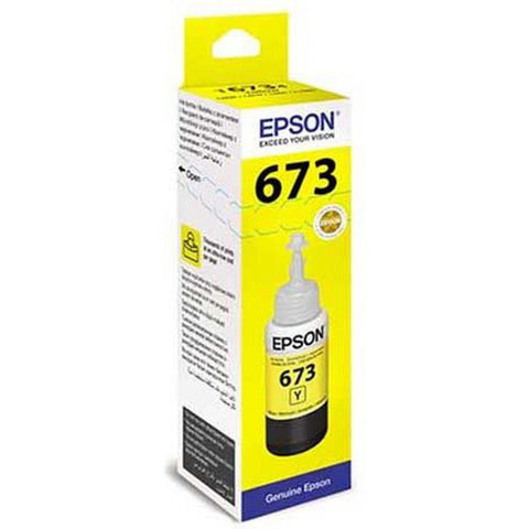 Epson T6734 Yellow Ink Bottle 70Ml Epson