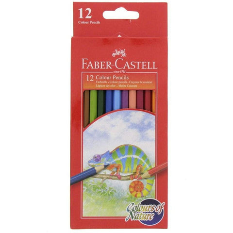 Faber Castell 12 Colour Pencils ColorWaves