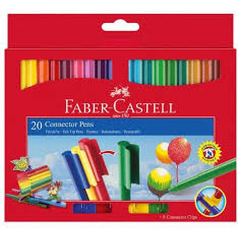 Faber Castell 20 Connector Pens ColorWaves