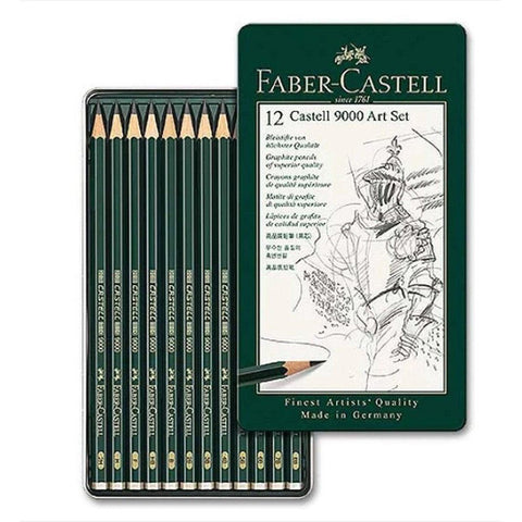 Faber Castell 9000 Art Set Sketch Pencils ColorWaves