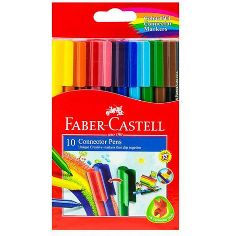 Faber Castell-Connector Pen Set (10 Colors) ColorWaves
