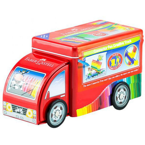 Faber Castell-Connector Pen Truck Set (33 Colors) ColorWaves