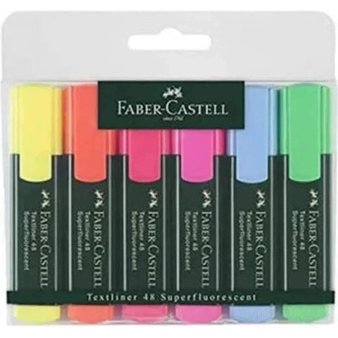 Faber Castell Highlighter Set Of 6 ColorWaves