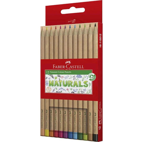 Faber Castell Natural Colour Pencils 12 ColorWaves