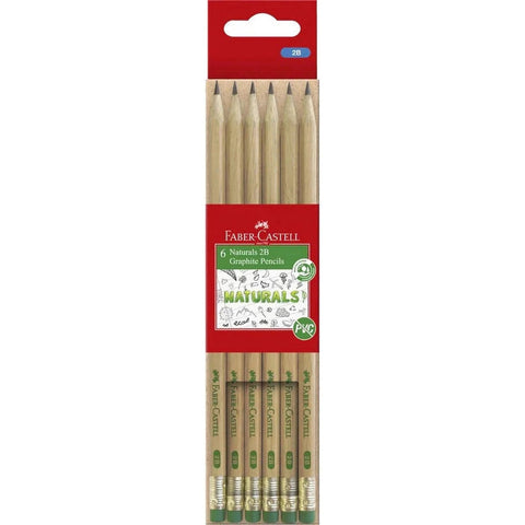 Faber Castell Naturals Graphite Pencils ColorWaves