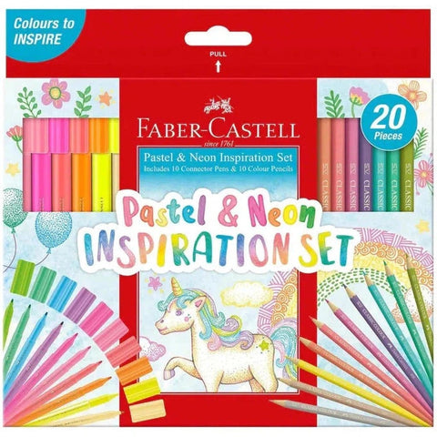 Faber Castell Pastel And Neon Set 17 Pcs ColorWaves
