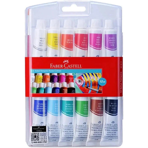 Faber Castell Watercolor 12 Ml Tubes (6 Pack) ColorWaves