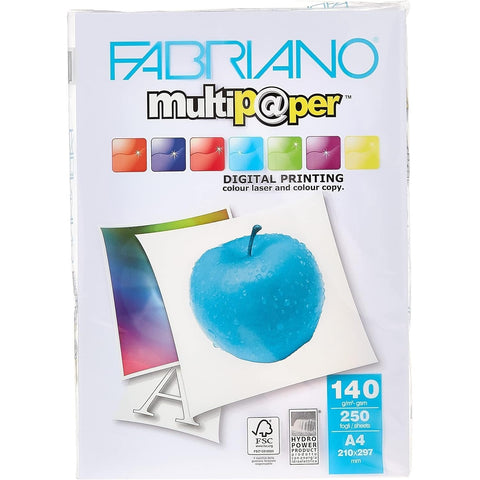 Fabriano Multi Purpose Uncoated A4 Size Paper 140 gsm/250 pages ColorWaves
