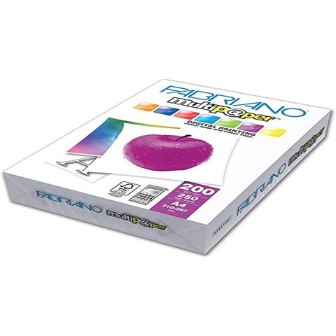 Fabriano Multi Purpose Uncoated A4 Size Paper 200 gsm/250 pages ColorWaves