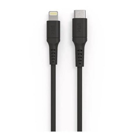 Feeltek USB-C to Lightning Cable 180cm - Black ColorWaves
