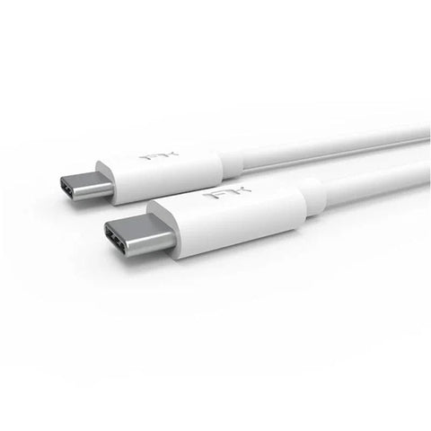 Feeltek USB-C to USB-C Cable 120cm - White ColorWaves