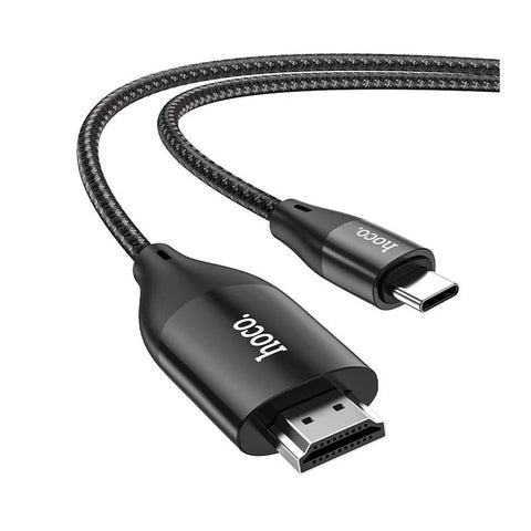 HOCO UA16 USB-C To HDMI Cable - USB-C / HDMI / 2 Meters / Black Hoco