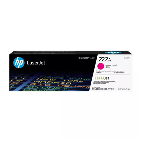 HP 222A Magenta Original LaserJet Toner Cartridge - 1200 Pages / Magenta Color / Toner Cartridge HP