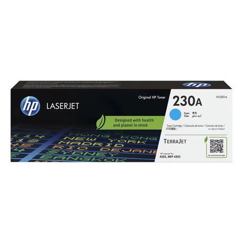 HP 230A Cyan Original LaserJet Toner Cartridge HP
