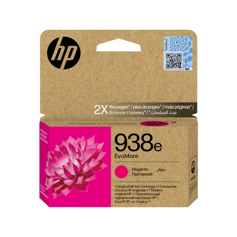 HP 938e EvoMore Magenta Original Ink Cartridge (4S6Y0PE) HP