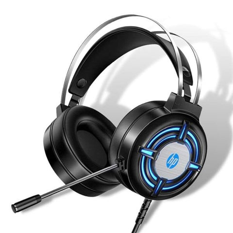 HP H120G RGB Backlit Effect, Wired Gaming Headset For PC and Laptop HP