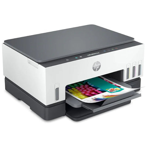 HP Smart Tank 670 AIO - 12ppm / 4800dpi / A4 / USB / Wi-Fi / Color Inkjet - Printer HP