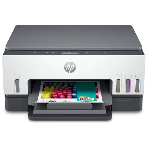 HP Smart Tank 670 AIO - 12ppm / 4800dpi / A4 / USB / Wi-Fi / Color Inkjet - Printer HP