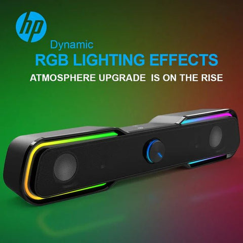 HP Speaker Soundbar DHE-6002 RGB LED Touch HP