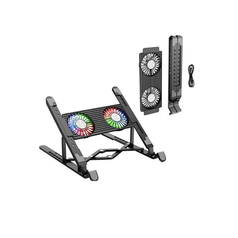 Hoco DH17 Laptop Stand with Cooling Pad - 1.5W / Black Hoco