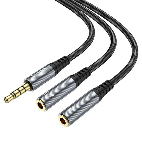 Hoco audio adapter Input Cable - 3.5mm / Black Hoco