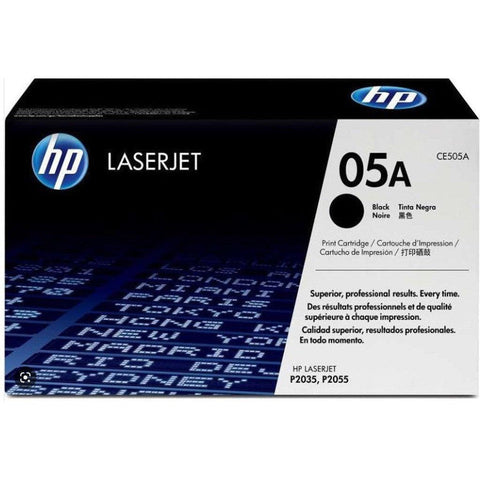 Hp 05A Black Original Laserjet Toner Cartridge Ce505A HP