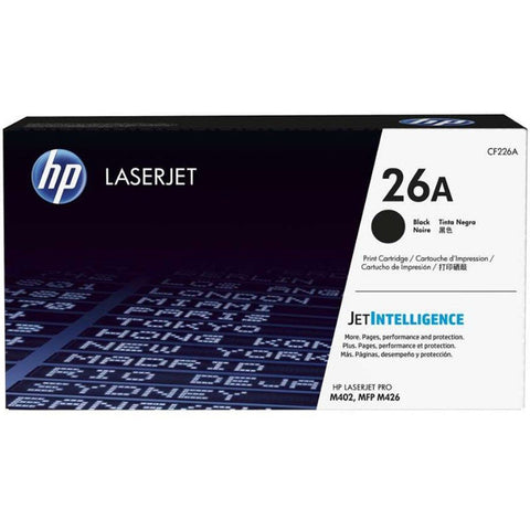 Hp 26A Black Original Laserjet Toner Cartridge Cf226A HP