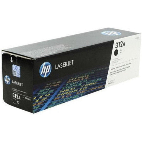 Hp 312A Black Original Laserjet Toner Cartridge, Cf380A HP