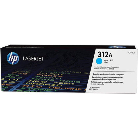 Hp 312A Cf381A Toner Cartridge Cyan HP